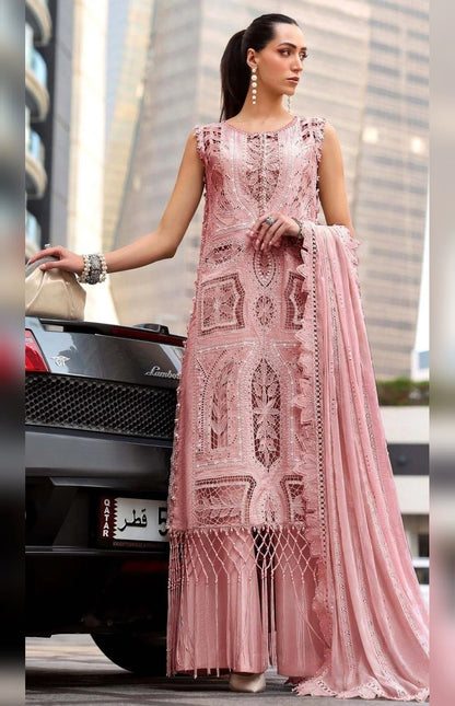 Maria.B - 3PC Luxury Lawn Embroidered Suit