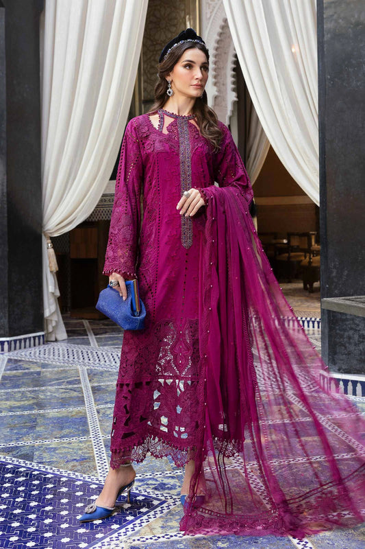 Maria.B - 3PC Luxury Lawn Embroidered Suit