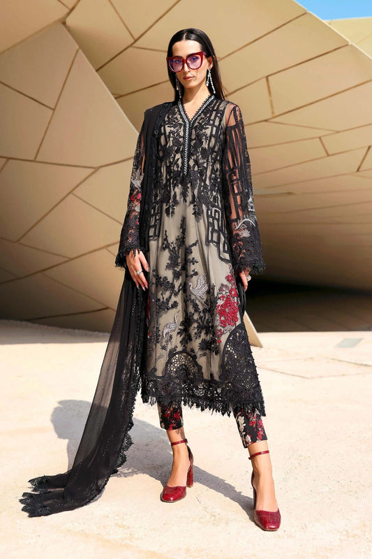 MARIA.B - 3PC Luxury Lawn Embroidered Suit