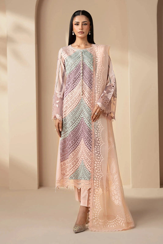 MARIA.B - 3PC Luxury Lawn Embroidered Suit