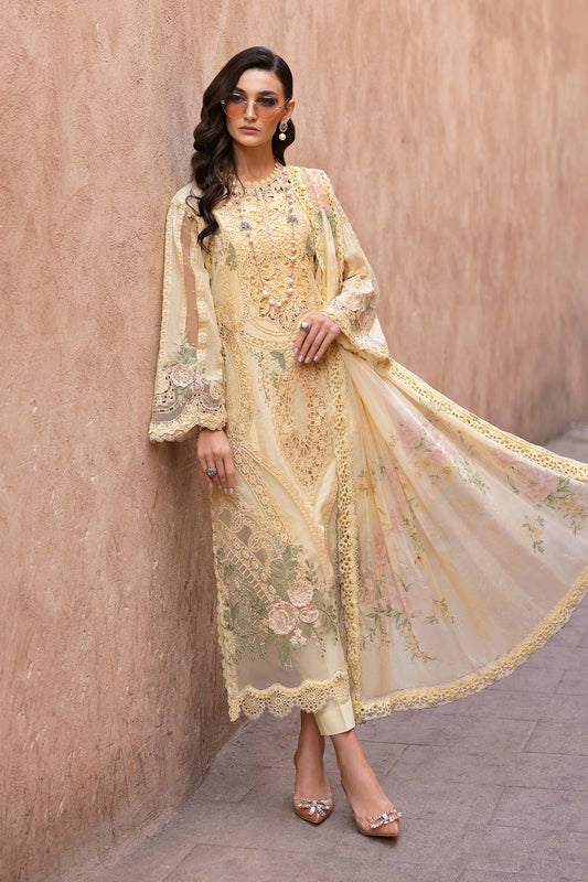 Maria.B - 3PC Luxury Lawn Embroidered Suit