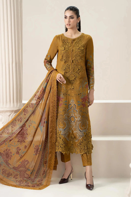Maria.B - 3PC Luxury Lawn Embroidered Suit