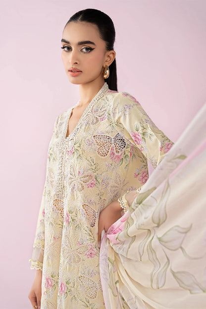 Maria.B - 3PC Luxury Lawn Embroidered Suit