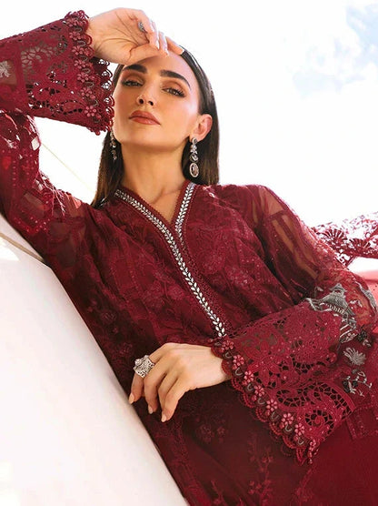 MARIA.B - 3PC Luxury Lawn Embroidered Suit