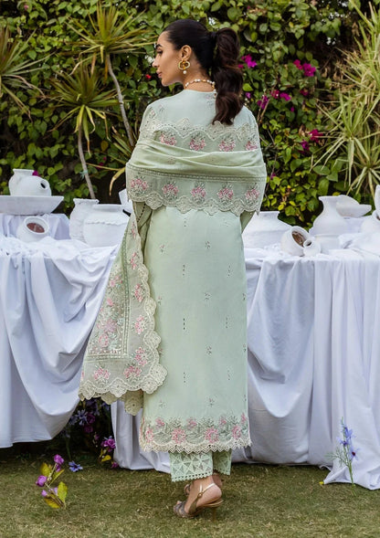Akbar Aslam - 3PC Luxury Lawn Embroidered Suit