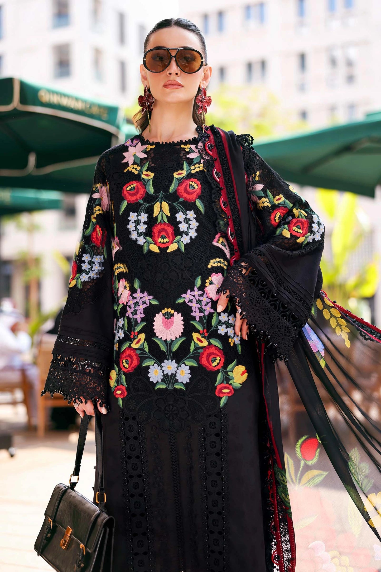 Maria.B - 3PC Luxury Lawn Embroidered Suit