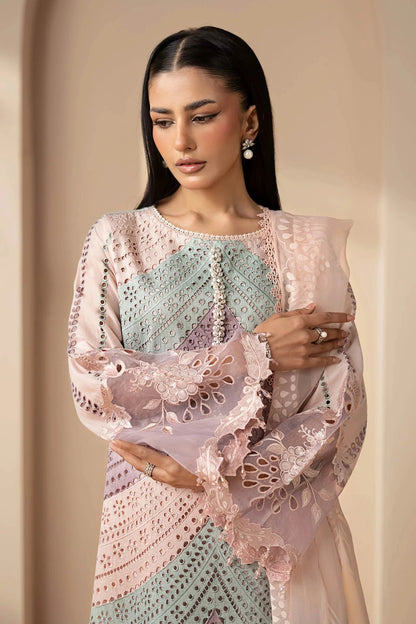 MARIA.B - 3PC Luxury Lawn Embroidered Suit