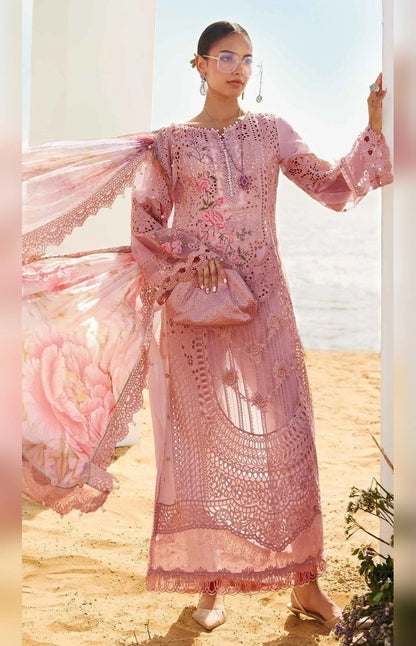 Maria.B - 3PC Luxury Lawn Embroidered Suit
