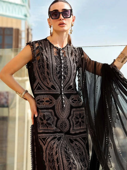 Maria.B - 3PC Luxury Lawn Embroidered Suit