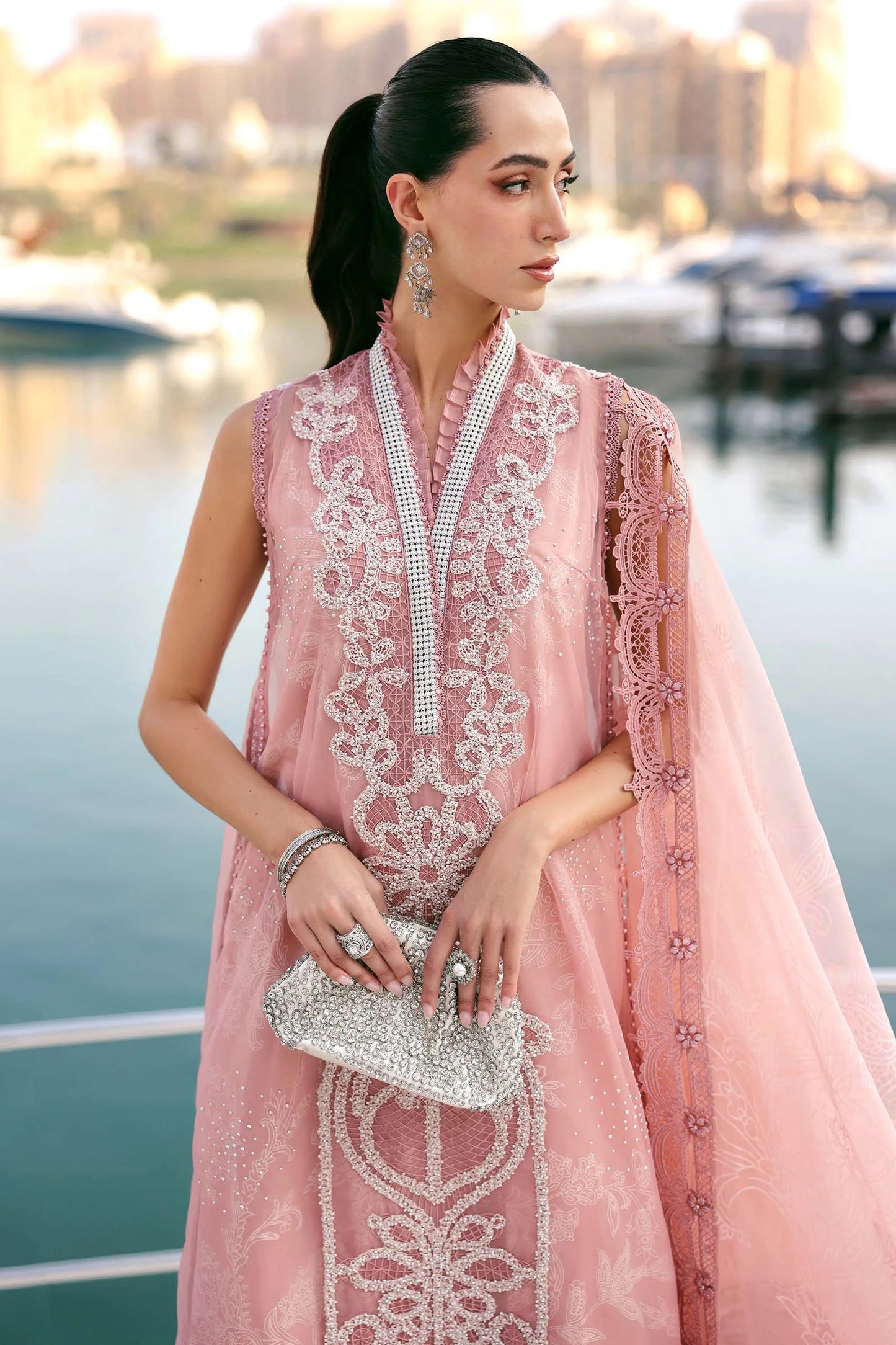 Maria.B - 3PC Luxury Lawn Embroidered Suit