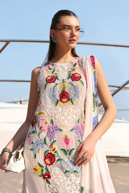 Maria.B - 3PC Luxury Lawn Embroidered Suit