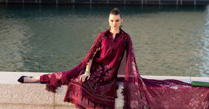 MARIA.B - 3PC Luxury Lawn Embroidered Suit