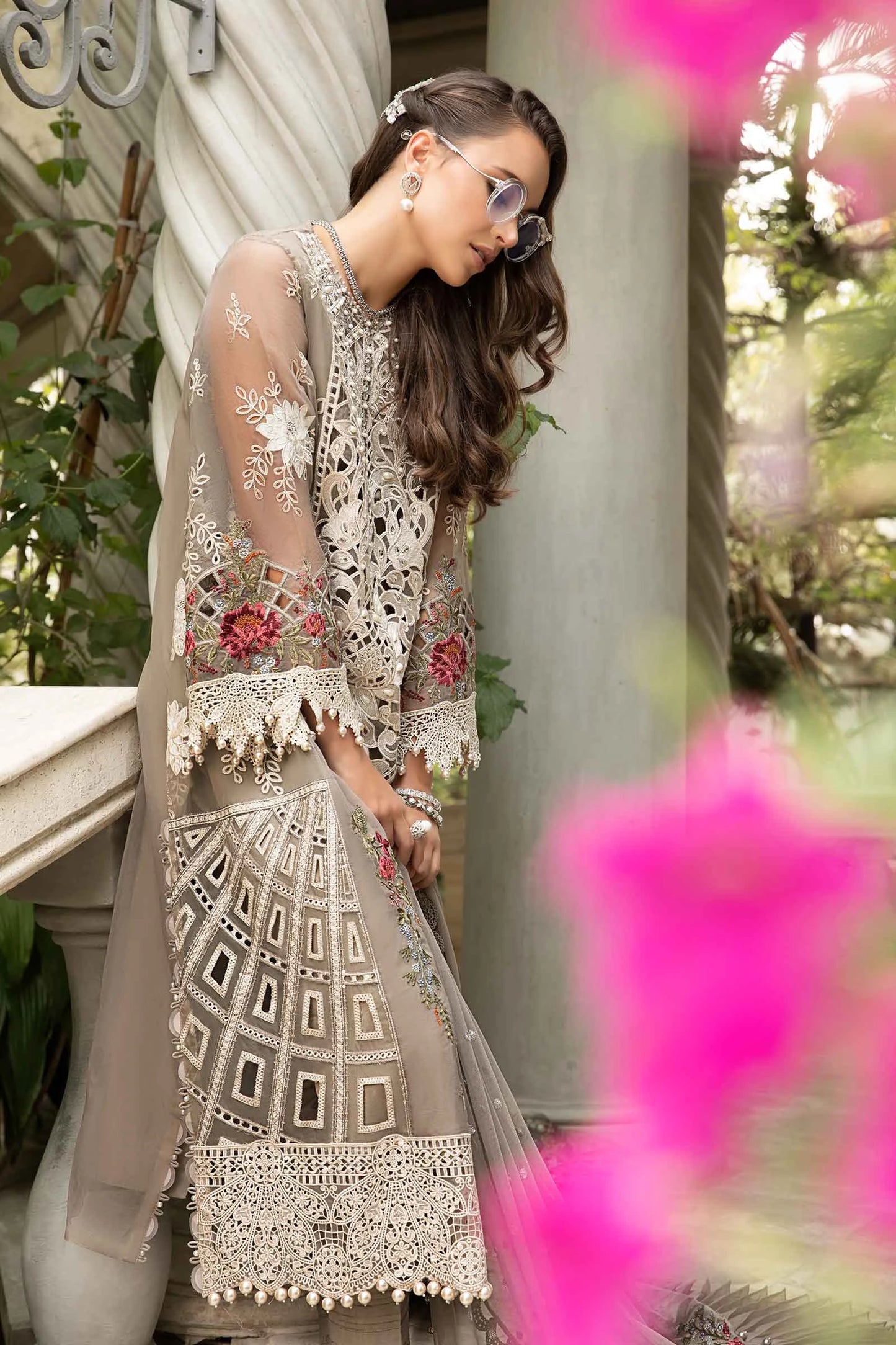 MARIA.B - 3PC Luxury Lawn Embroidered Suit