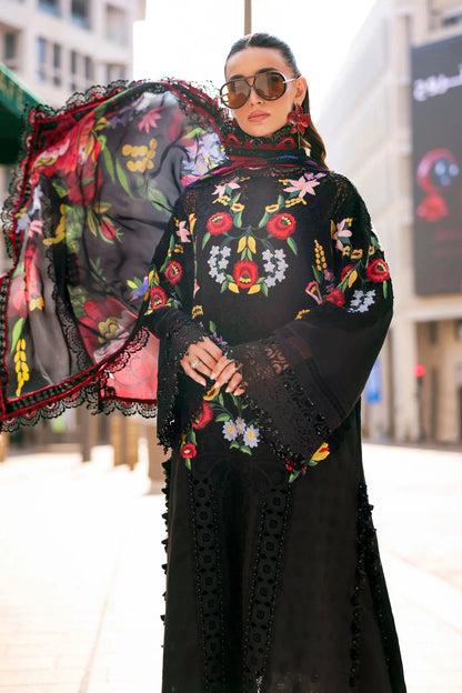 Maria.B - 3PC Luxury Lawn Embroidered Suit