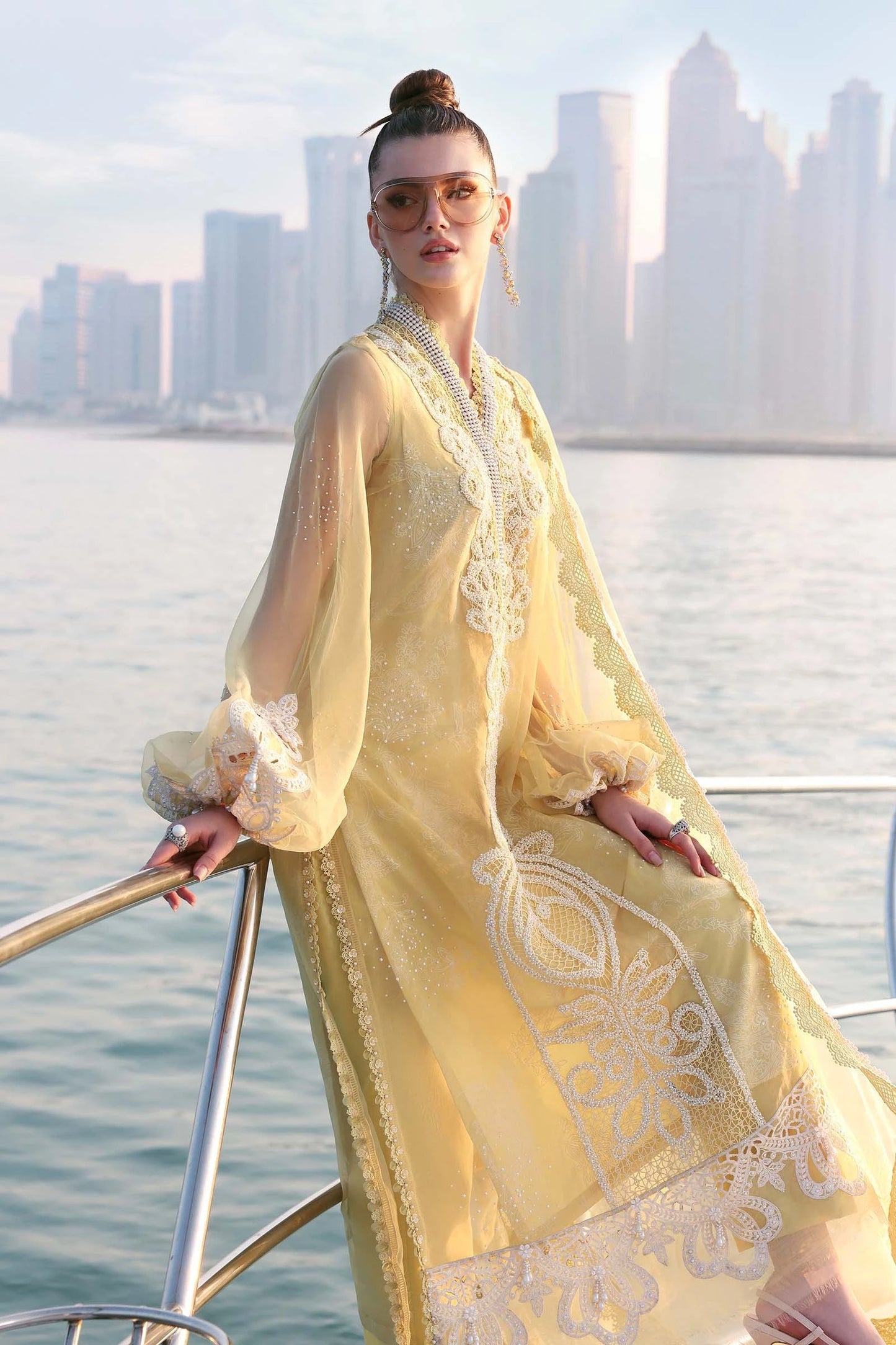 Maria.B - 3PC Luxury Lawn Embroidered Suit