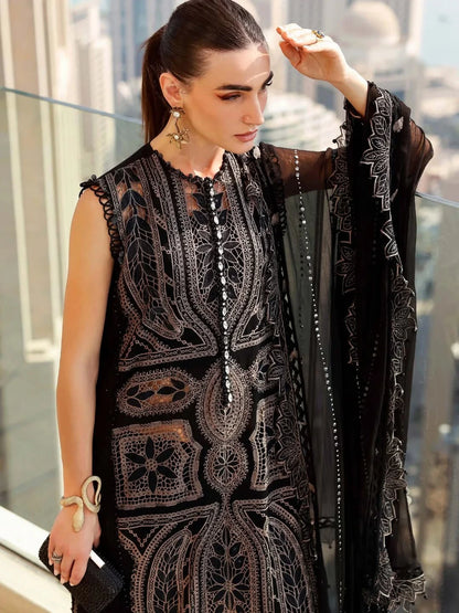 Maria.B - 3PC Luxury Lawn Embroidered Suit