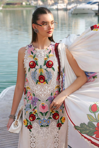 Maria.B - 3PC Luxury Lawn Embroidered Suit