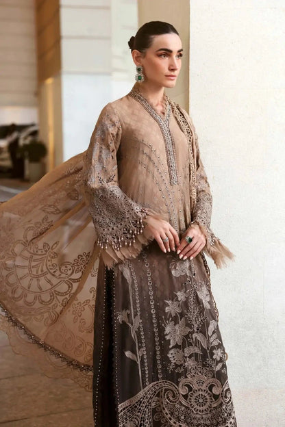 MARIA.B - 3PC Luxury Lawn Embroidered Suit