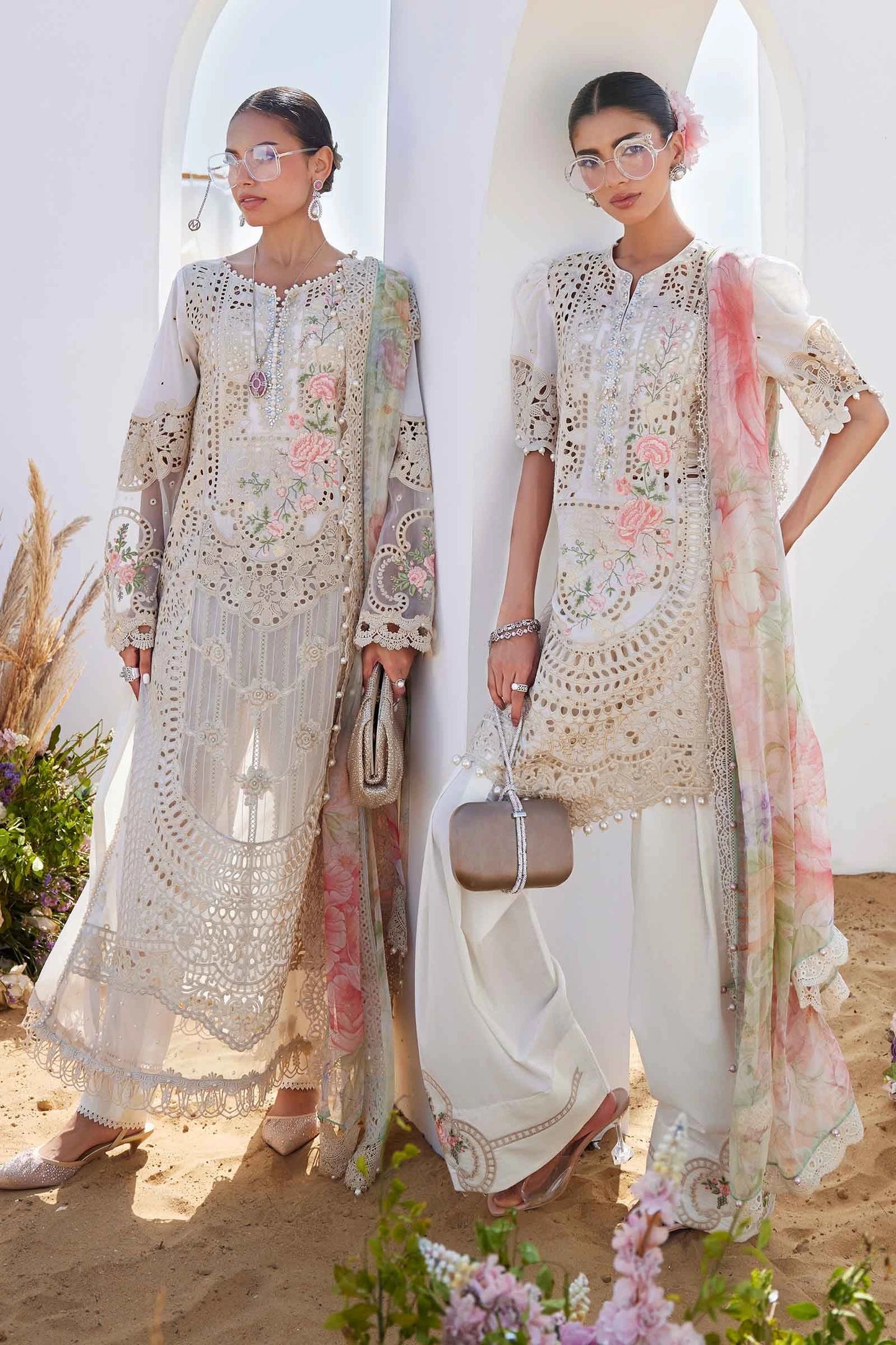 Maria.B - 3PC Luxury Lawn Embroidered Suit