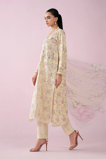 Maria.B - 3PC Luxury Lawn Embroidered Suit