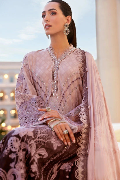 MARIA.B - 3PC Luxury Lawn Embroidered Suit