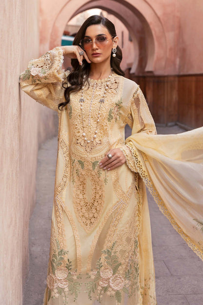 Maria.B - 3PC Luxury Lawn Embroidered Suit