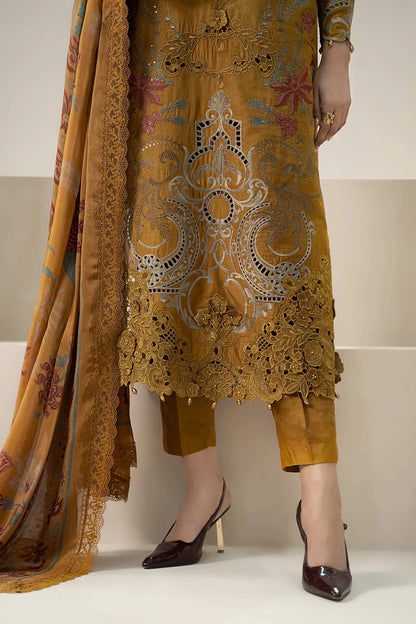 Maria.B - 3PC Luxury Lawn Embroidered Suit