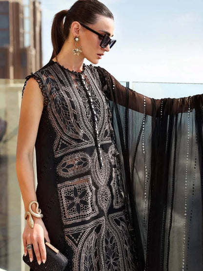 Maria.B - 3PC Luxury Lawn Embroidered Suit