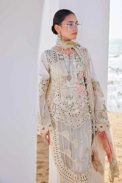 Maria.B - 3PC Luxury Lawn Embroidered Suit