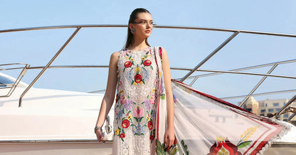 Maria.B - 3PC Luxury Lawn Embroidered Suit