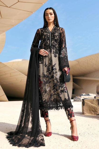MARIA.B - 3PC Luxury Lawn Embroidered Suit