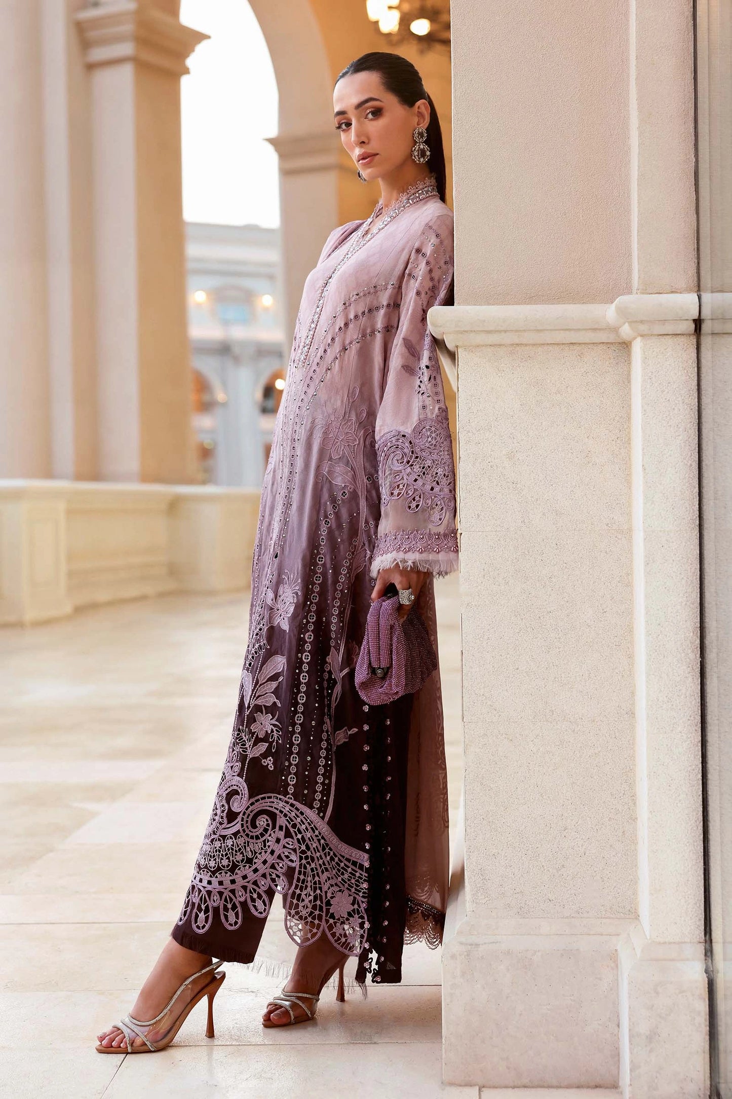 MARIA.B - 3PC Luxury Lawn Embroidered Suit