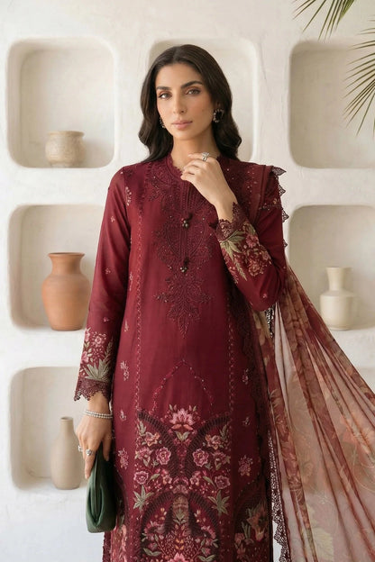 MARIA.B - 3PC Luxury Lawn Embroidered Suit