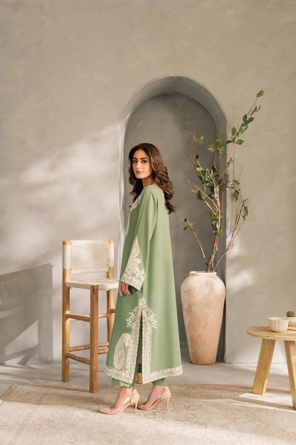 Mirana - 3PC Luxury Lawn Embroidered Suit