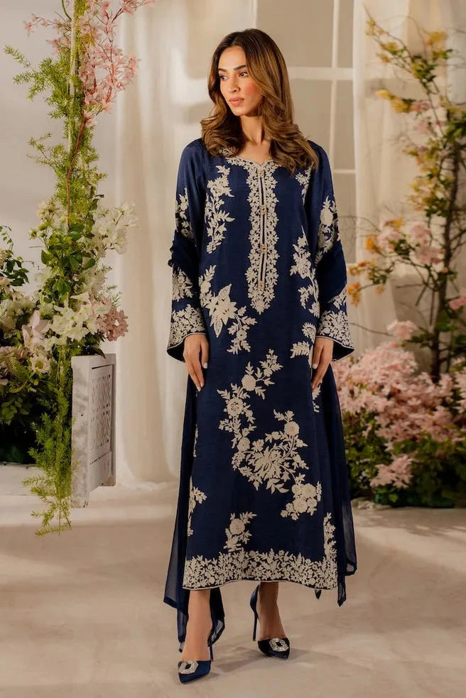 BATIK - 3PC Luxury Lawn Embroidered Suit Unstiched