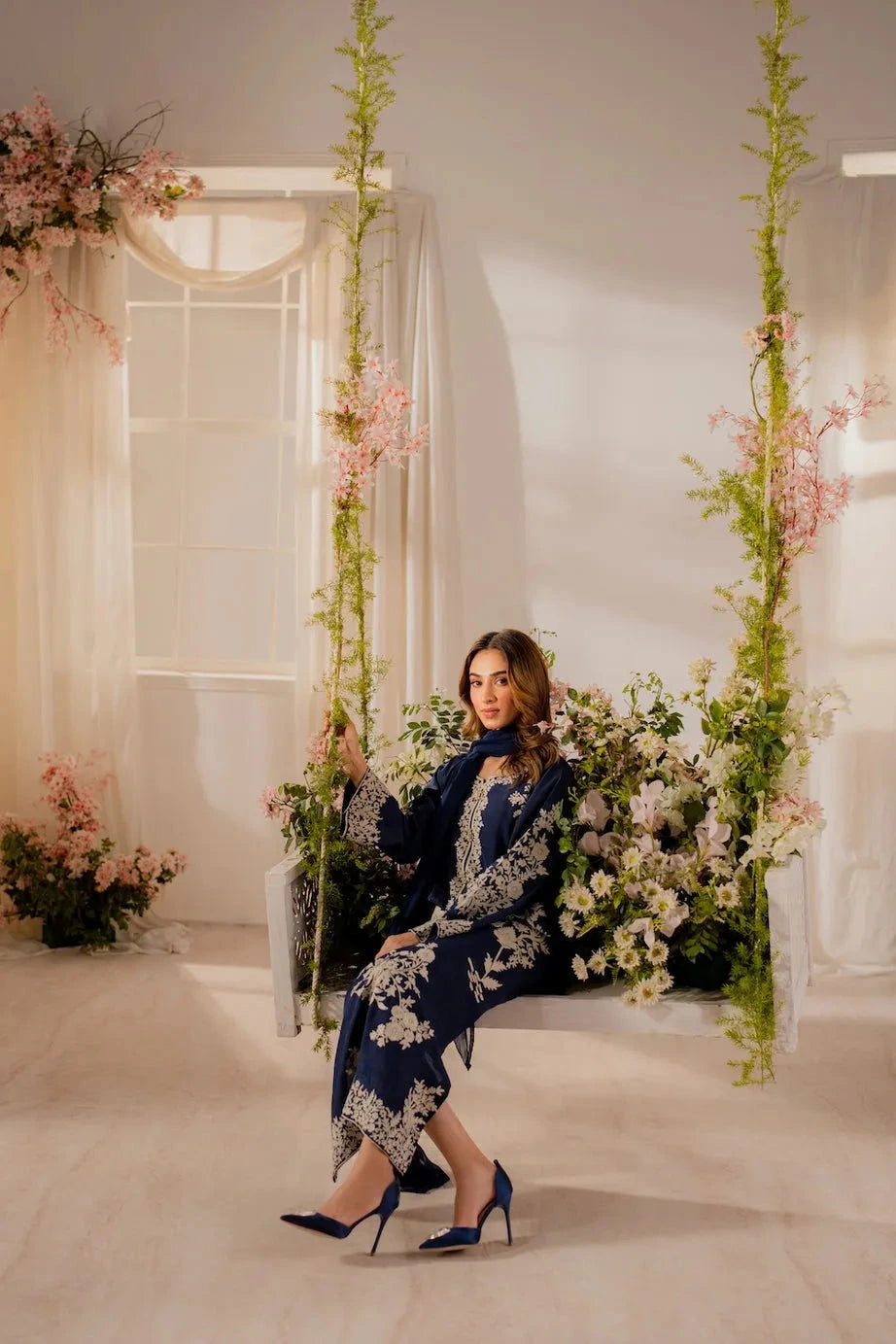 BATIK - 3PC Luxury Lawn Embroidered Suit Unstiched