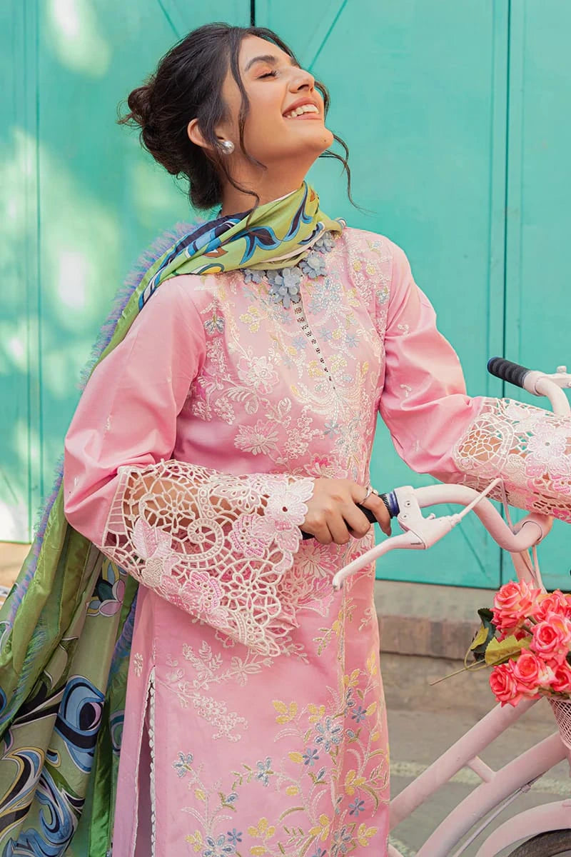 Mushq - 3PC Luxury Lawn Embroidered Suit