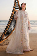 Qalamkar - 3PC Luxury Lawn Embroidered Suit