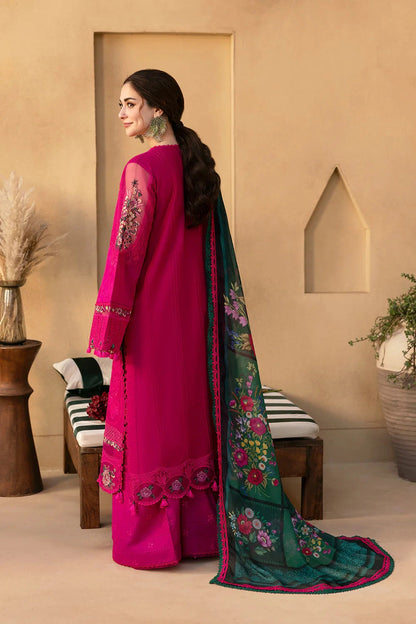 Saira Rizwan- 3PC Luxury Lawn Embroidered Suit