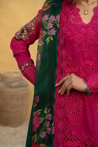 Saira Rizwan- 3PC Luxury Lawn Embroidered Suit
