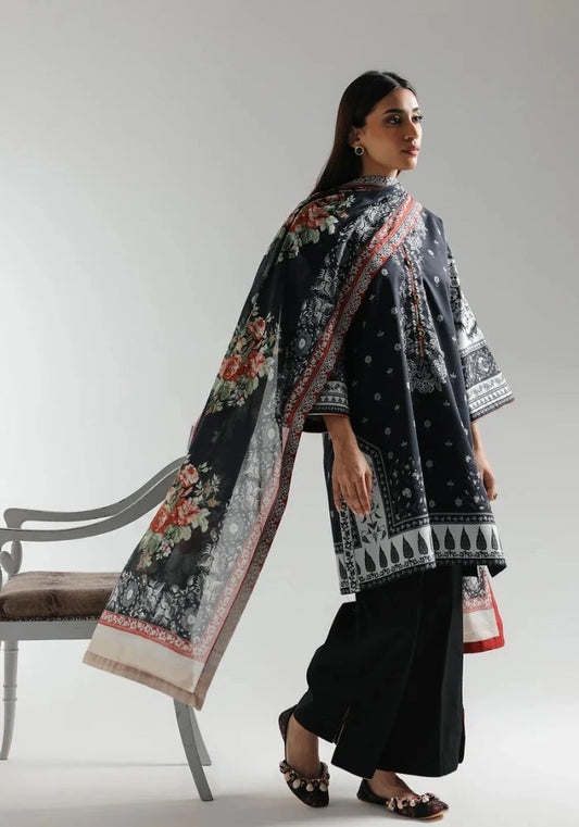 Ethnic - 3PC Lawn Digital Printed Suit