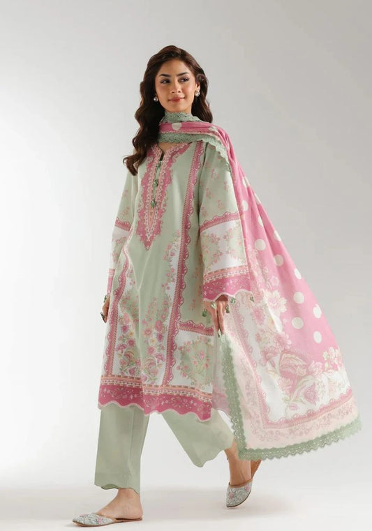 Ethnic - 3PC Lawn Digital Printed Suit