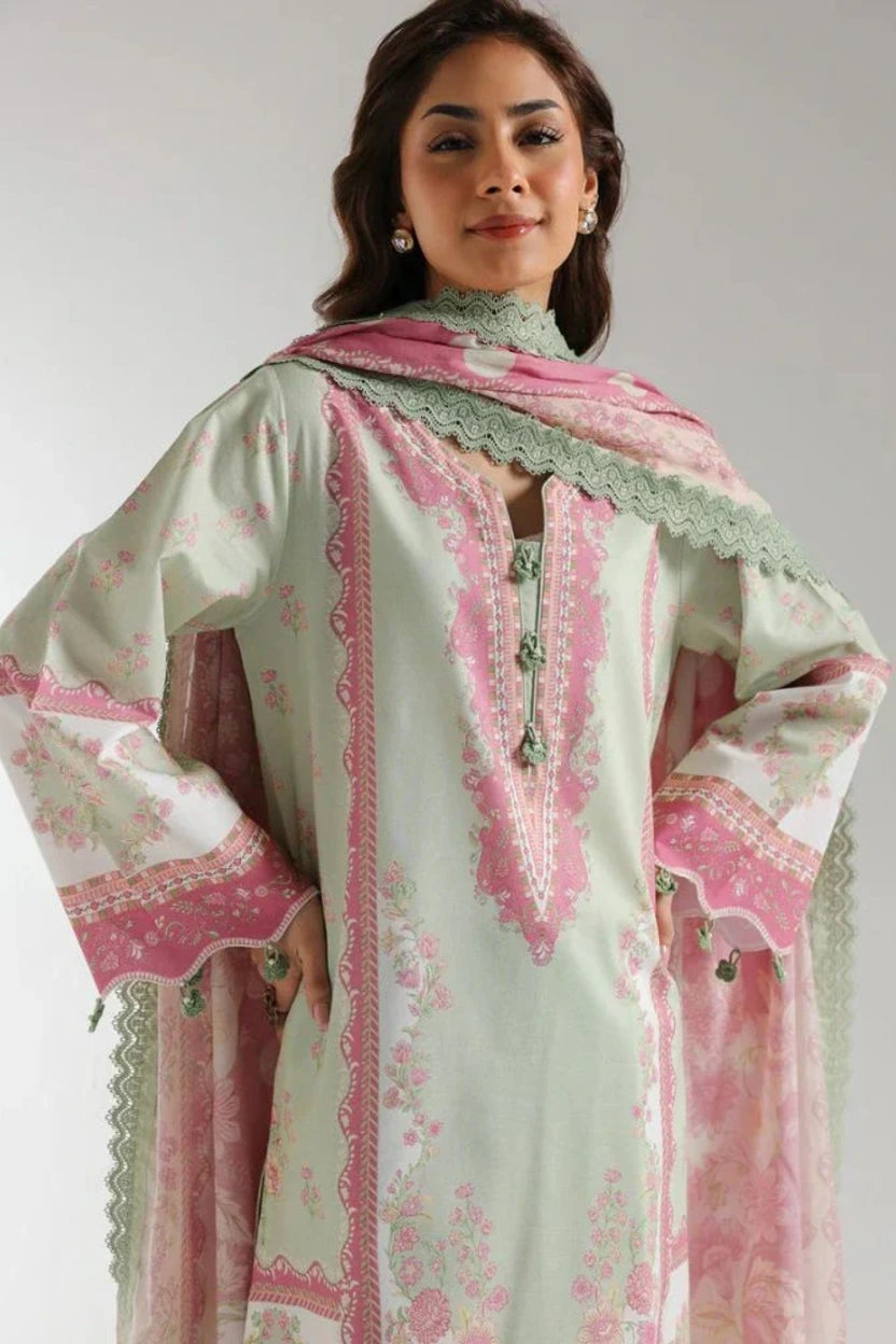 Ethnic - 3PC Lawn Digital Printed Suit