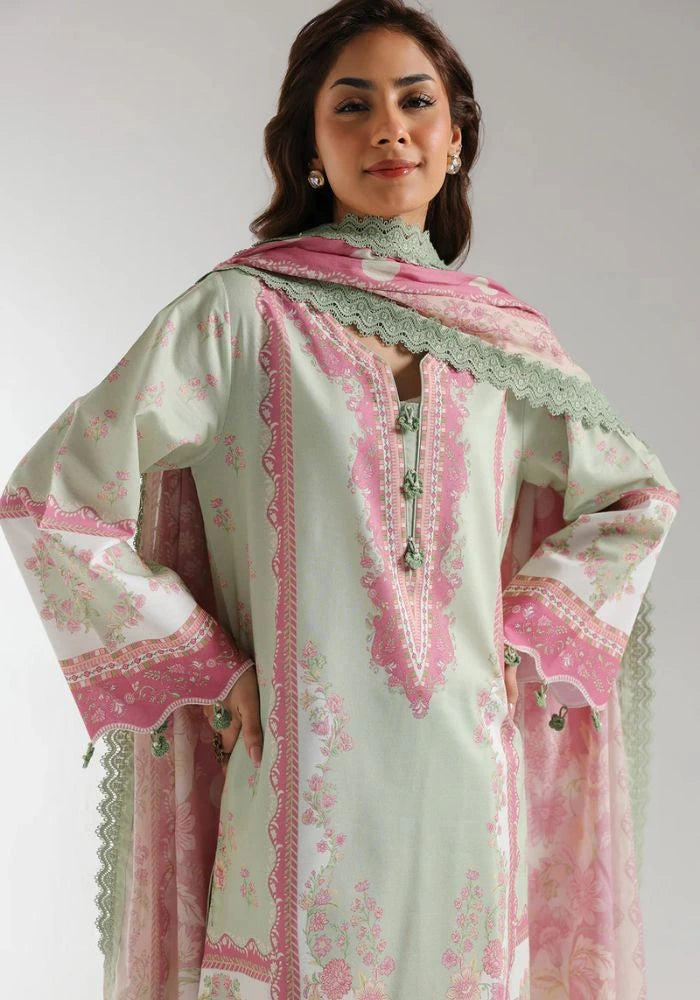 Ethnic - 3PC Lawn Digital Printed Suit