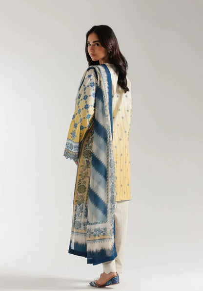 Ethnic - 3PC Lawn Digital Printed Suit