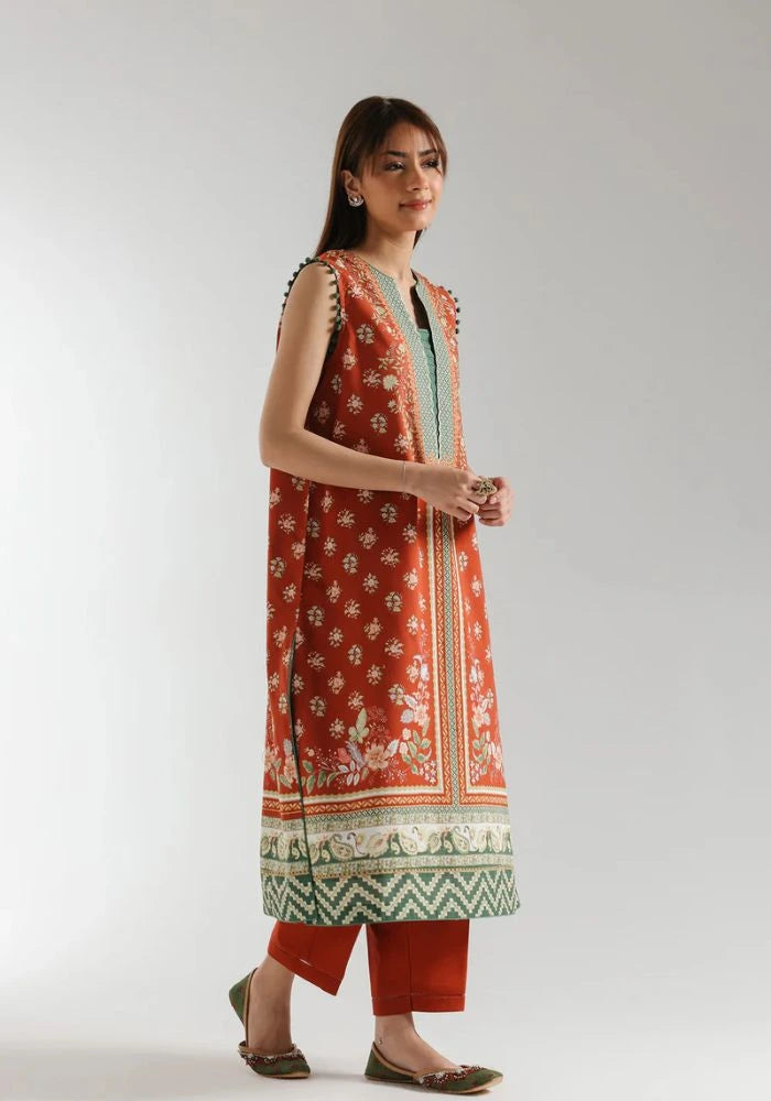 Ethnic - 3PC Lawn Digital Printed Suit