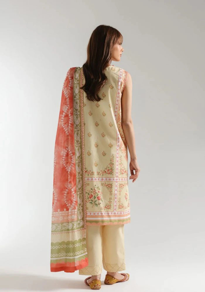 Ethnic - 3PC Lawn Digital Printed Suit