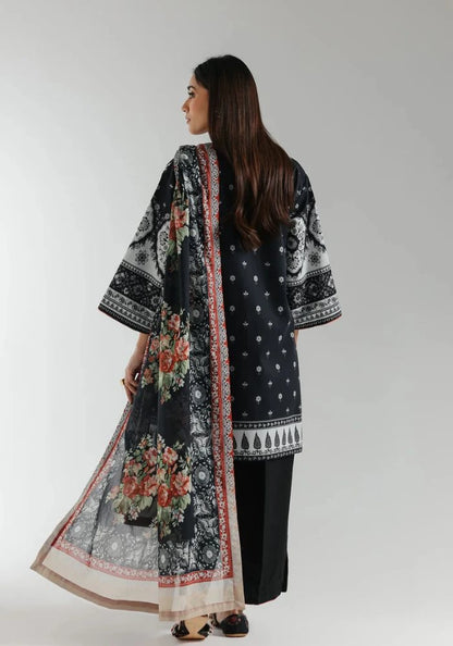 Ethnic - 3PC Lawn Digital Printed Suit