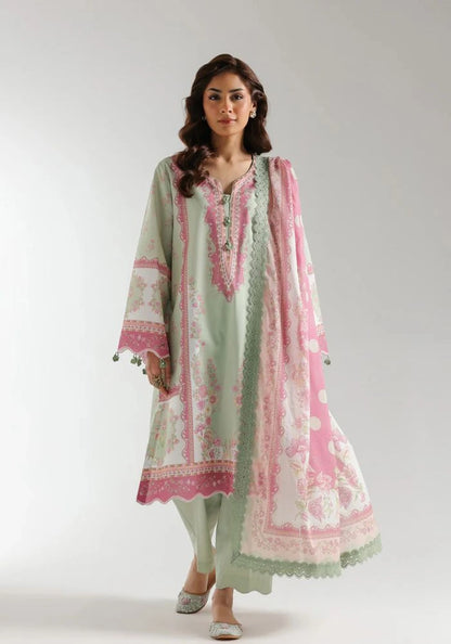Ethnic - 3PC Lawn Digital Printed Suit