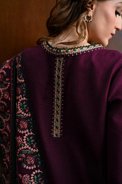 ZAIB - 3PC Luxury Lawn Embroidered Suit